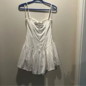 Princess Polly | Dresses | Princess Polly Camille Corset Mini With Basque  Waist White | Poshmark